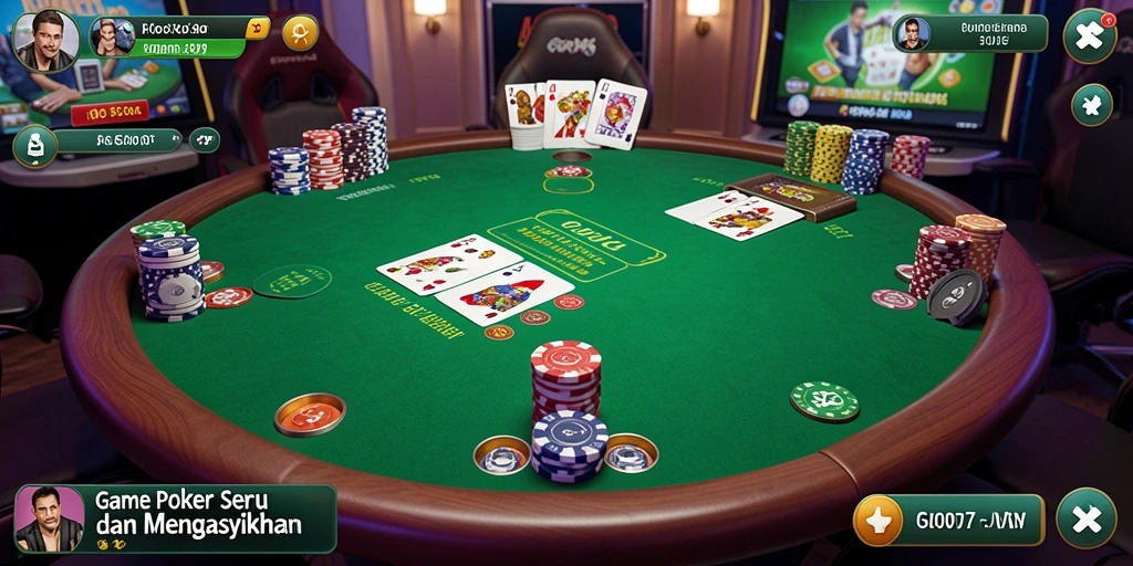 Tampilan gameplay seru di C0077 dengan grafik menakjubkan.