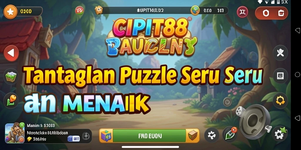 Tampilan gameplay puzzle menantang yang mengasyikkan.