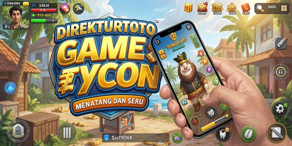 Screenshot gameplay Tycoon yang menarik dan penuh strategi.