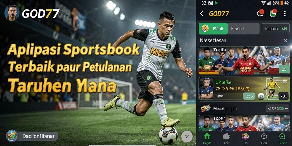 Tampilan gameplay menarik dalam aplikasi Sportsbook GOD77.
