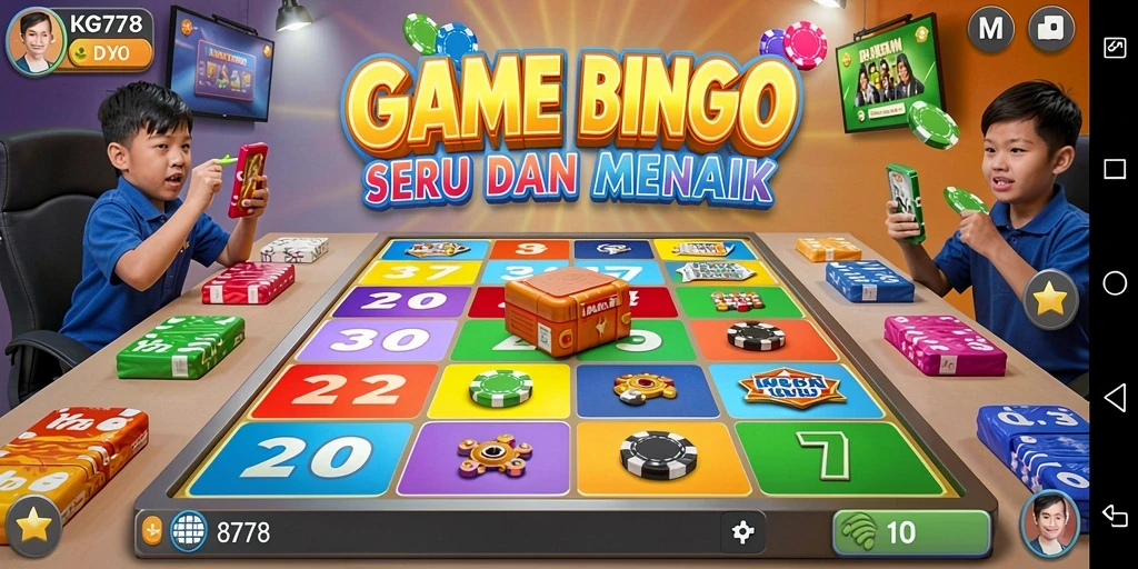 Tampilan gameplay Bingo yang menarik dan interaktif di KG778.