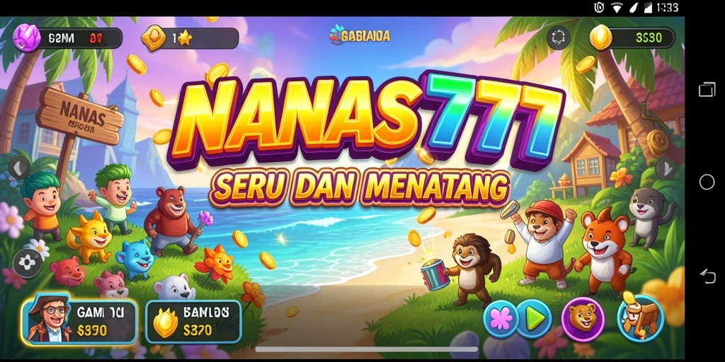 Tangkapan layar gameplay NANAS777 yang menampilkan aksi seru di level penuh tantangan.