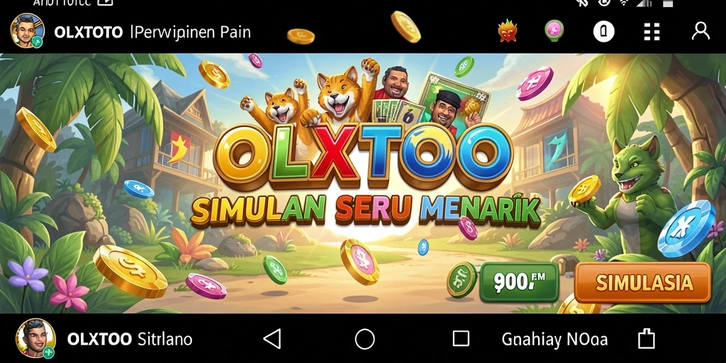 Tangkapan layar utama OLXTOTO menampilkan gameplay yang mengasyikan dan interaktif.