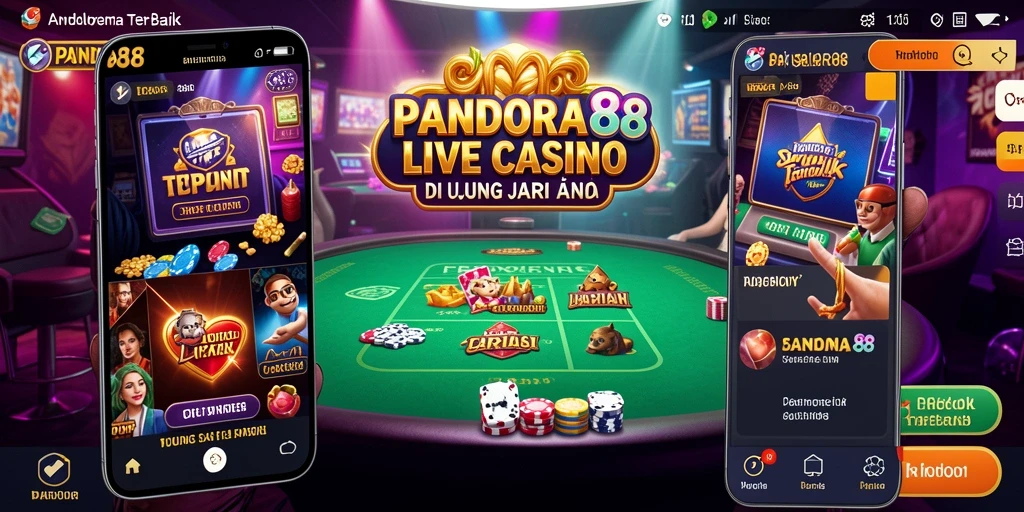 Tampilan gameplay menarik dari PANDORA88 dalam pengalaman Live Casino.