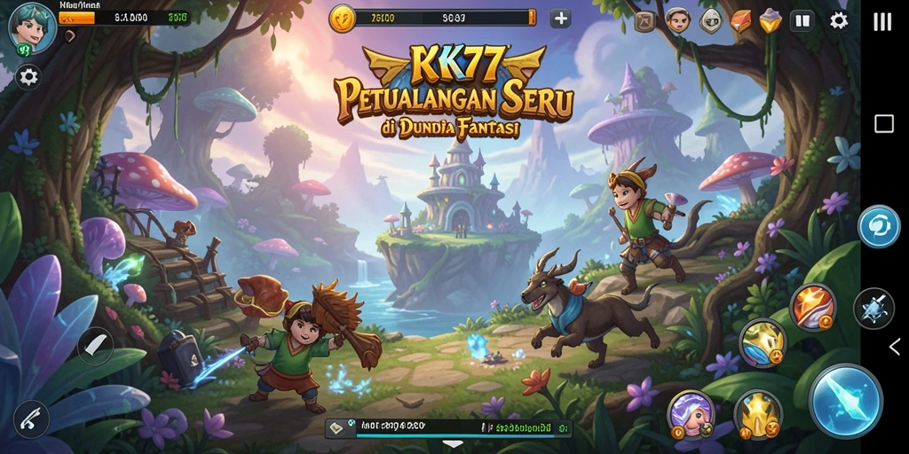 Gameplay seru RK77 dengan grafis yang menawan dan petualangan yang mendebarkan.