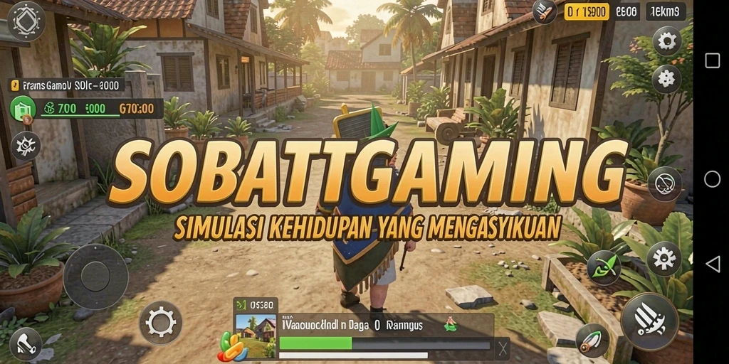 Gameplay SOBATGAMING yang menarik dan interaktif.