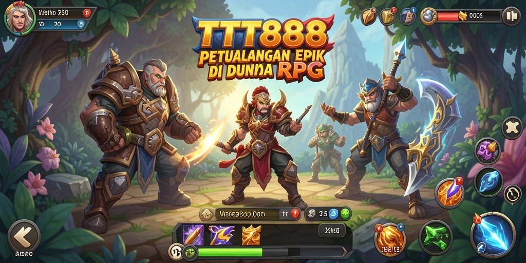Screenshot gameplay epic dari TTT888 yang menampilkan pertarungan seru.