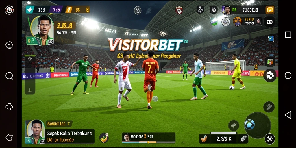 Tampilan gameplay <strong>VISITORBET</strong> yang menegangkan dan penuh aksi.