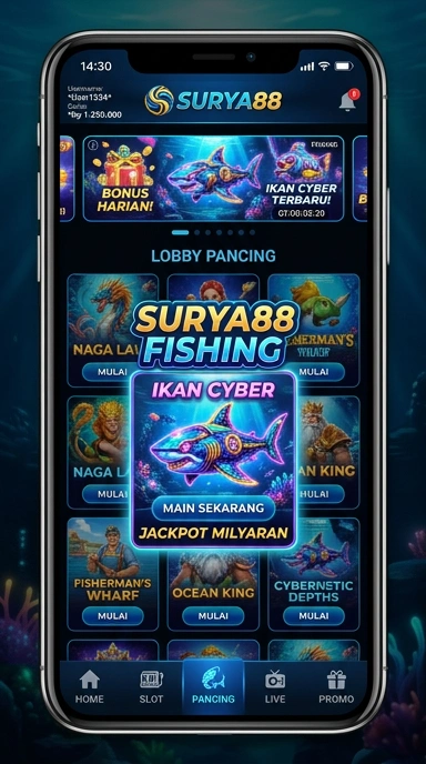 Proses pengunduhan aplikasi di Surya88 yang cepat dan efisien.